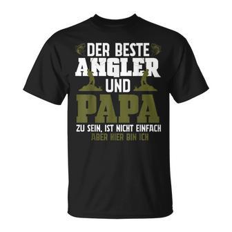 Der Beste Angler Und Papaateratertag Geschenk Herren T-Shirt - Geschenkecke