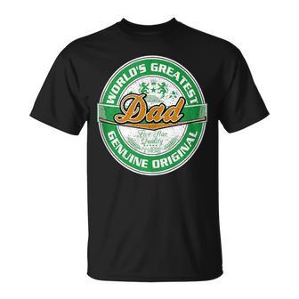 Der Beste Papa Der Welt Bester Papa Aller Zeitenatertag T-Shirt - Geschenkecke