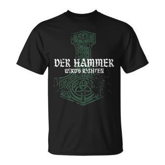 Der Hammer Wird's Richten T-Shirt - Geschenkecke