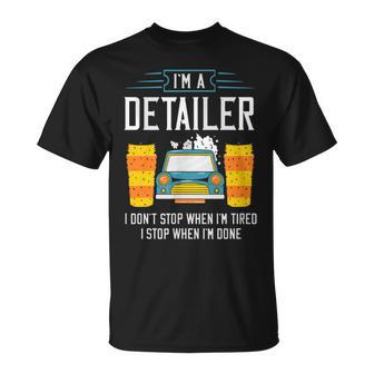 Detailer Car Detailing Car Wash Car For T-Shirt - Monsterry UK