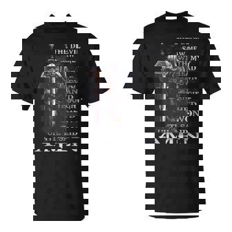The Devil Saw Me With My Head Down Thought He'd Won T-Shirt - Thegiftio