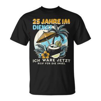 Dienstjubiläum & Firmenjubiläum 25 Jähriges Jubiläum Firma T-Shirt - Geschenkecke