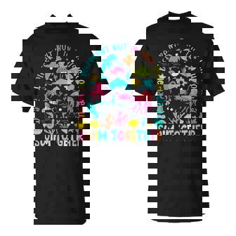 We Are Different But In This School We Swim Together Ocean T-Shirt | Mazezy