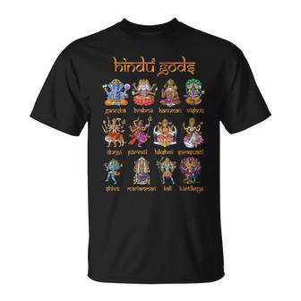 Dios Hindú Shiva Ganesha Hanuman Hinduismo Diosa Kali Yoga Camiseta unisex - Regaloses