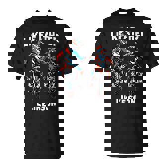 Dirt Bike Family Father Son Motocross Off-Road Mx Dad Boys T-Shirt - Thegiftio UK