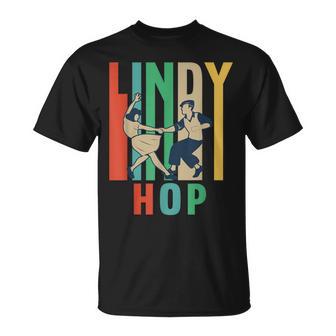 Diseño De Lindy Hop Para Tu Compañero De Baile Camiseta unisex - Regaloses