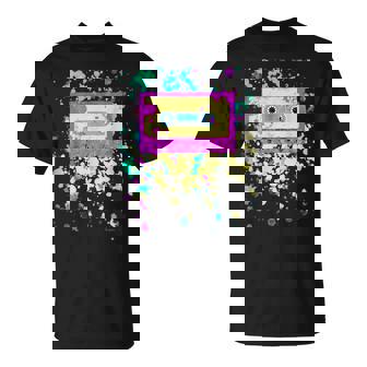 Disfraz De Cassette De Los Años 80 O 90 Estilo Retro Camiseta unisex - Regaloses