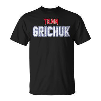 Distressed Team Grichuk Surname Proud Family Last Name T-Shirt - Seseable