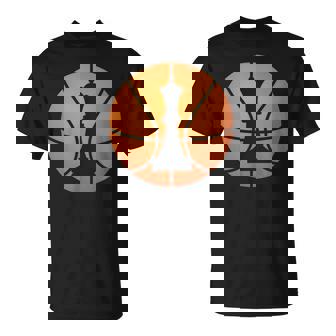 Divertido Baloncesto De Ajedrez Para Tablero De Juego King Checkmate Camiseta unisex - Regaloses