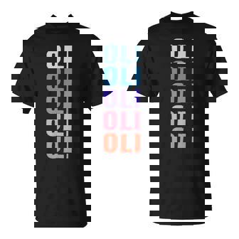 Divertido Regalo Nombre Oli Personalizado Primer Nombre Camiseta unisex - Regaloses