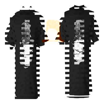 Divertido Shar Pei En Bolsillo Lindo Shar Pei Cachorro Camiseta unisex - Regaloses
