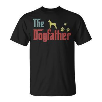The Dogfather Dog Doberman Pinscher T-Shirt | Mazezy