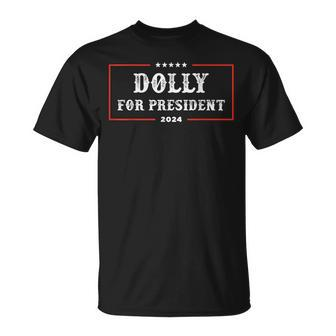 Dolly For President 2024 Retro Dolly T-Shirt - Monsterry