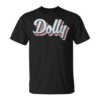 Dolly Retro Outfit Western Dolly T-Shirt - Seseable