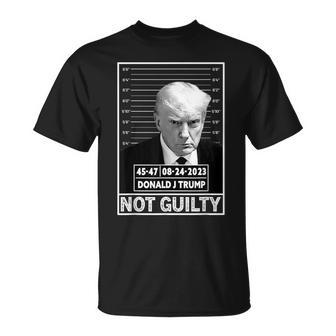 Donald Trump Police Hot Not Guilty President Legend T-Shirt - Seseable