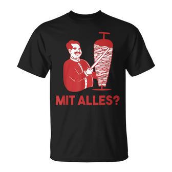 Doner Kebab Mit Alles Dad Joke T-Shirt - Geschenkecke