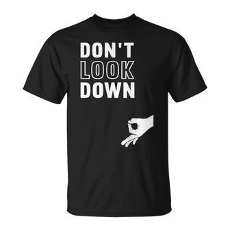 Don't Look Down Prank Circle Game T-Shirt - Monsterry AU