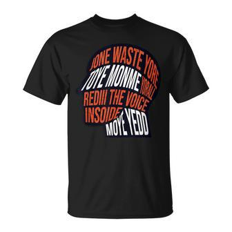 Don't Waste Your Time On Me Voice Inside My Head Graphic T-Shirt - Seseable