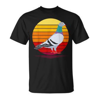 Dove Vintage Retro Dove Fancier T-Shirt - Seseable