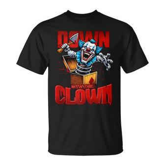 Down With The Clown Icp Hatchet Man Horrorcore T-Shirt - Monsterry CA