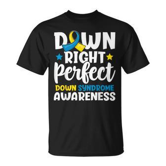 Downright Perfect Down Syndrome Awareness Novelty Toddler T-Shirt - Thegiftio UK