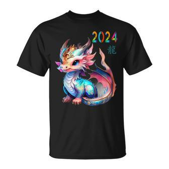Dragon 2024 Year Of The Dragon Happy Lunar New Year 2024 T-Shirt | Mazezy