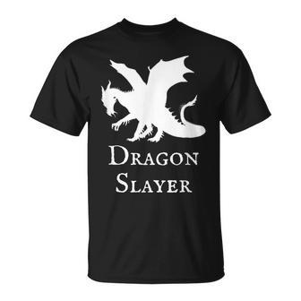 Dragon Slayer Fantasy Medieval Anime Lover T-Shirt - Monsterry