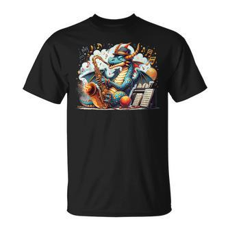 Dragons With The Soulful Sound Of Jazz T-Shirt - Monsterry CA