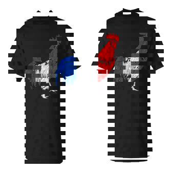 Drapeau De La France France Drapeau France Racines Coq T-Shirt - Cadeauxyz