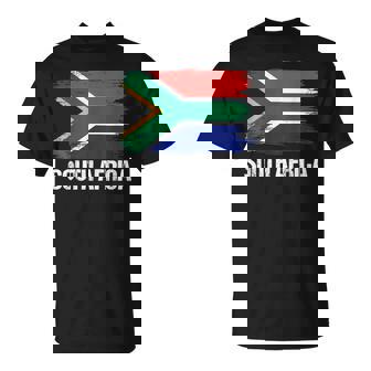 Drapeau De L'afrique Du Sud Pride Racines D'afrique Du Sud T-Shirt - Cadeauxyz