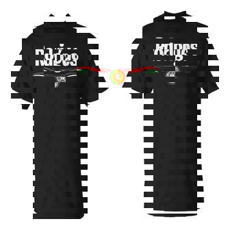 Drapeau Portugal Nom Portugais Rodrigues T-Shirt - Cadeauxyz