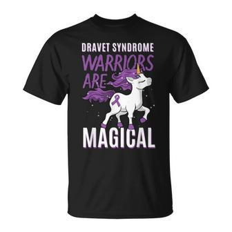 Dravet Syndrome Warrior Smei Childhood Epilepsy Unicorn Smeb T-Shirt - Monsterry CA