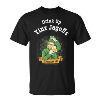Drink Up Yinz Jagoffs St Patrick's Day Novelty Drinking T-Shirt - Monsterry UK