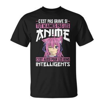 Drôle Anime Manga Les Anime C'est Pour Les Gens Intelligents T-Shirt - Cadeauxyz
