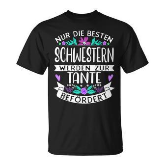 Du Wirst Tante Tantchen Zur Tante Befördert T-Shirt - Seseable