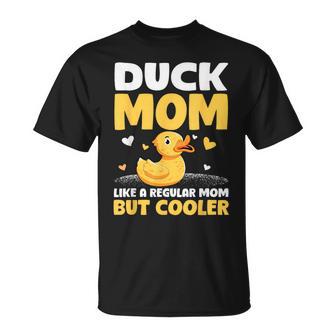 Duck Mom Like A Regular Mom But Cooler Mother's Day T-Shirt - Monsterry AU