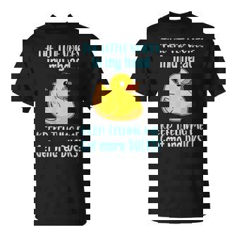 Ducks Rubber Duck And Duckling Get More T-Shirt - Thegiftio