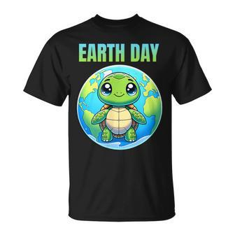 Earth Day Restore Earth Turtle 2024 T-Shirt - Seseable