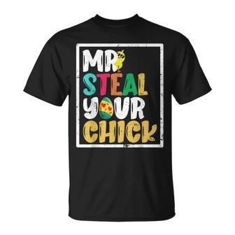 Easter Boys Toddlers Mr Steal Your Chick Spring Humor T-Shirt - Seseable