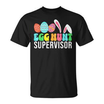 Easter Egg Hunting Supervisor Parents T-Shirt | Mazezy UK