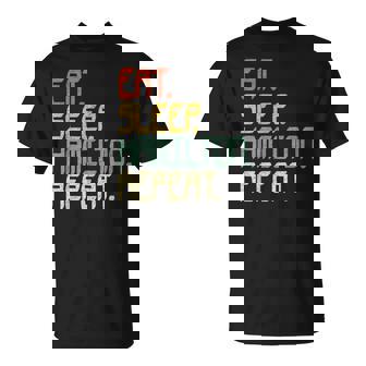 Eat Sleep Hamilton Repeat Hamilton Idea T-Shirt - Monsterry