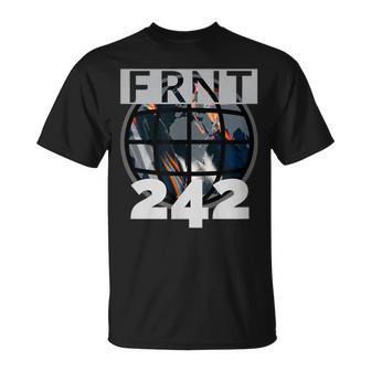 Ebm-Front Electronic Body Music Pro-Frnt-242 S T-Shirt - Seseable