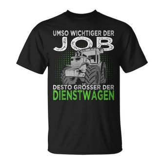 With Echte Männer Fahren Traktors S T-Shirt - Seseable