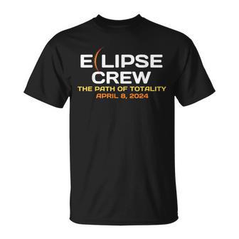 Eclipse Crew American Solar Eclipse April 8 2024 T-Shirt | Mazezy