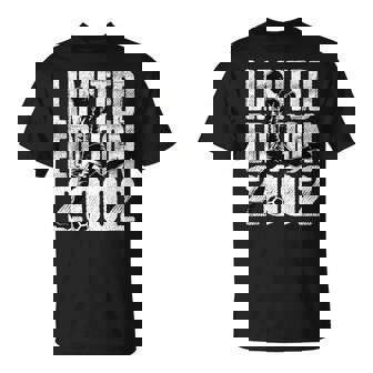Edición Limitada 2002 Edición Limitada Fútbol Cumpleaños Camiseta unisex - Regaloses