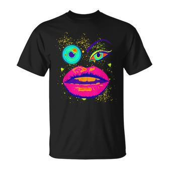 Edm Techno Head Dance Rave Music Festival T-Shirt - Monsterry