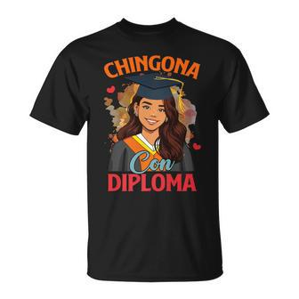 Educated Latina Graduation Day Grad Si Se Pudo Class Of 2024 T-Shirt - Monsterry