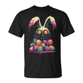 Egg Hunt Creepy Cute Goth Alt Aesthetic T-Shirt - Seseable