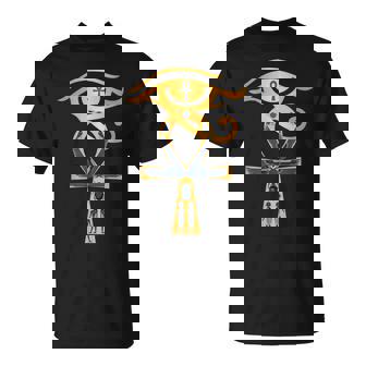 Egypte Antique Dieu Oeil D'horus Ankh Symbole Égyptien T-Shirt - Cadeauxyz