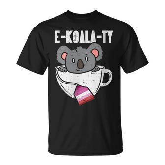 Ekoalaty Lesbian Pride Tea Equality Butch Lgbt Animal T-Shirt - Monsterry AU